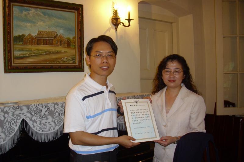 聘請台北教育大學郭麗珍教授擔任校外委員Image
