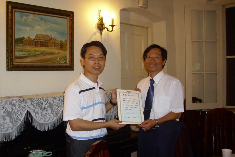 聘請中正大學謝哲勝教授擔任校外委員圖片